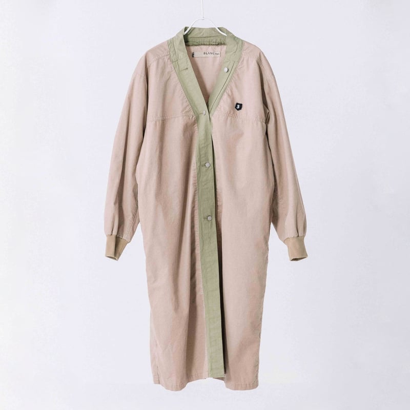 シャツコールロングカーディガンコート【BB54-205】 | BLANC basque