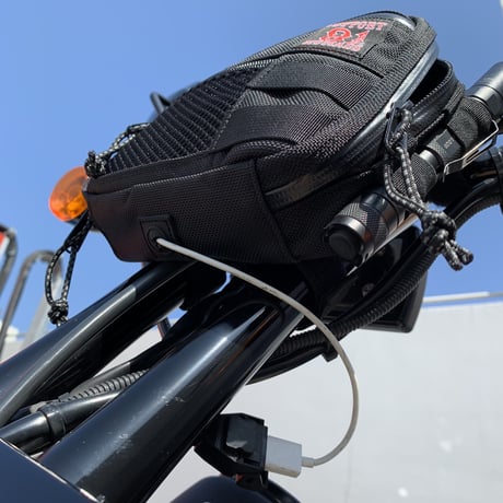 SUPPORT 81 Handle Bar Bag(BLACK)