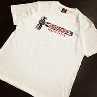 SUPPORT 81_NOMADS JAPAN_Front Hammer LOGO_Tee_White