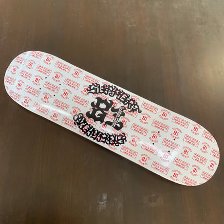 SUPPORT 81 NOMADS JAPAN CASPER 81 Logo SKATEBOARD DECK_8inch