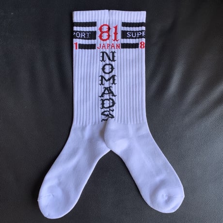 SUPPORT 81_NOMADS JAPAN Hi socks