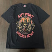 SUPPORT 81 NOMADS JAPAN Castle Grayskull  Tee_/Black