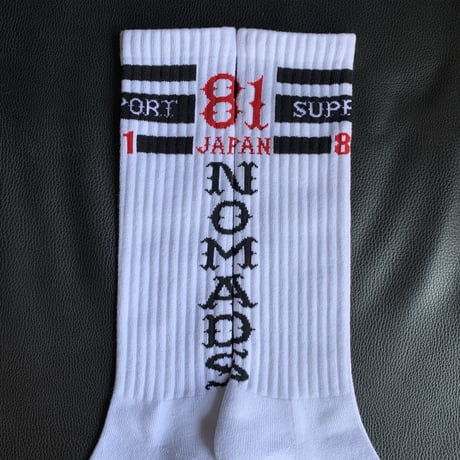 SUPPORT 81_NOMADS JAPAN Hi socks