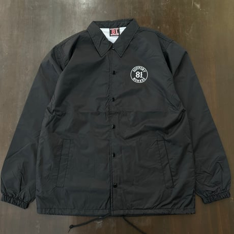 SUPPORT 81  NOMADS JAPAN_ Circle logo COACH JKT_Black/White