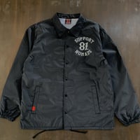 SUPPORT 81  NOMADS JAPAN_ COACH JKT_Black/White