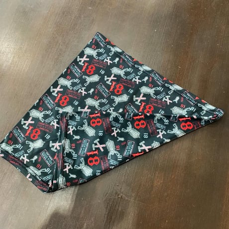 SUPPORT 81 NOMADS JAPAN Logo FACEMASK_Black
