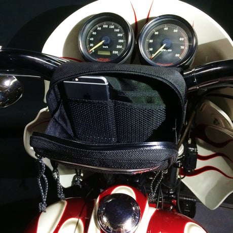 SUPPORT 81 Handle Bar Bag(BLACK)