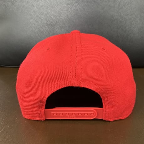 SUPPORT 81 NOMADS JAPAN Snap back hat (Font)_Red