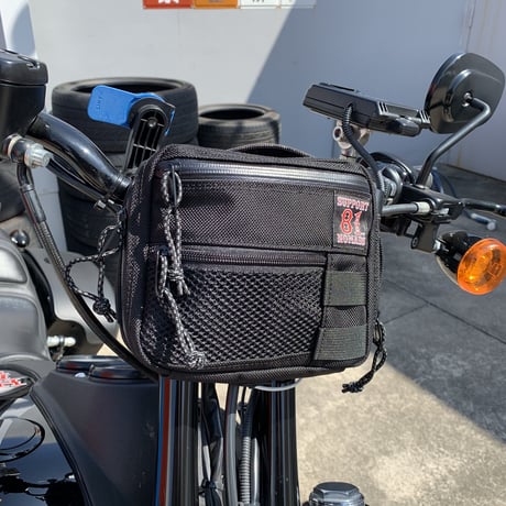 SUPPORT 81 Handle Bar Bag(BLACK)
