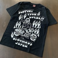 SUPPORT 81_SYL NOMADS JAPAN_SCUM BOY_Tee_Black