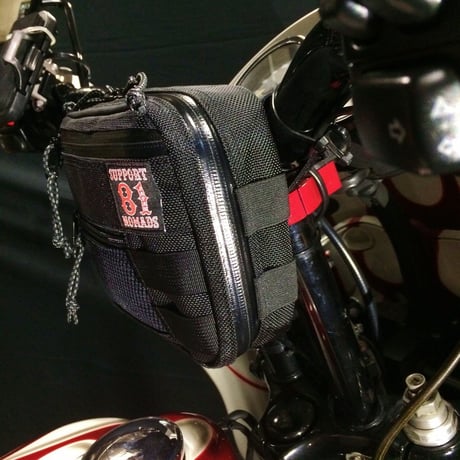 SUPPORT 81 Handle Bar Bag(BLACK)