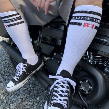 SUPPORT 81_NOMADS JAPAN Hi socks