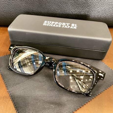 SUPPORT 81 NOMADS JAPAN_BIKER SHADE_Black/CLEAR
