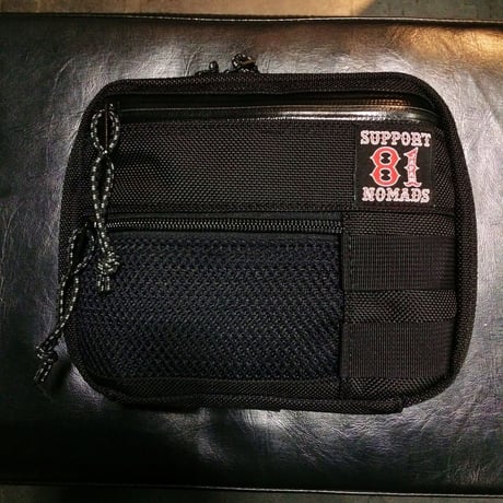 SUPPORT 81 Handle Bar Bag(BLACK)