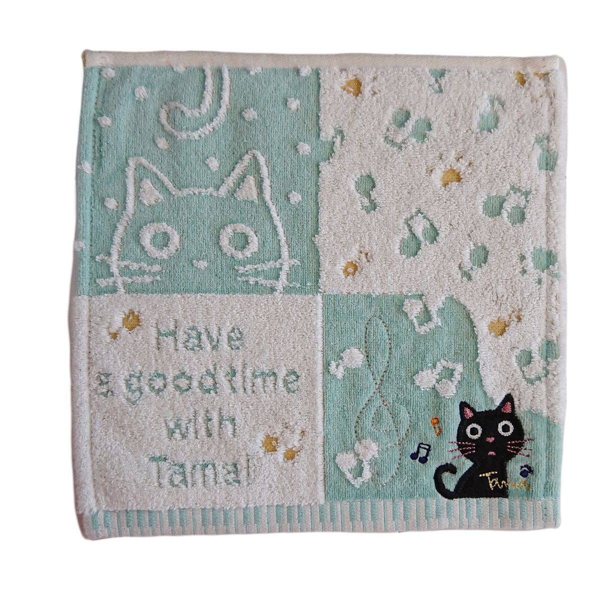 ノアファミリー】タオルハンカチ 音たま | いもねこの仲間たち