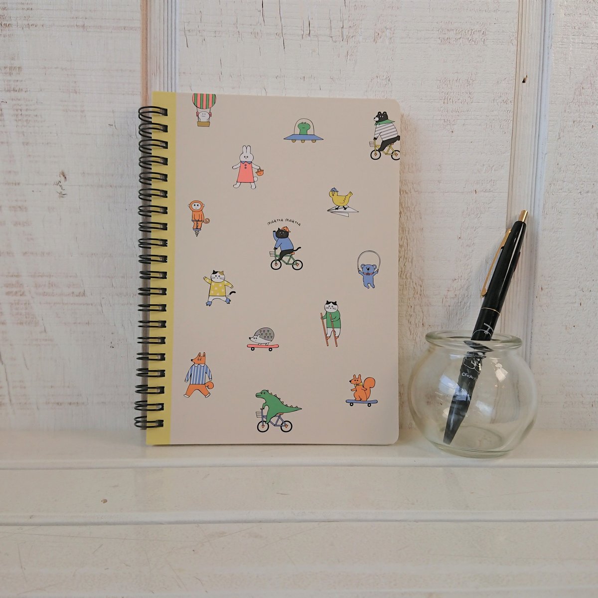 DECOLE】maktta maktta B6リングノート | いもねこの仲間たち