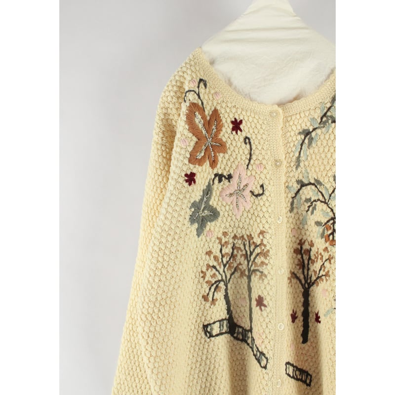 Vintage Y-4Knit Cardigan ヴィンテージ ニットカーディガン 古着 ボタ