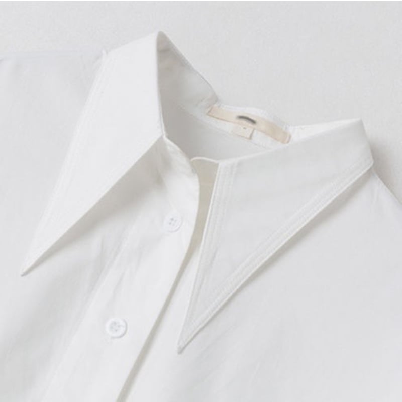 【plage 2020AW】Point Collar シャツ