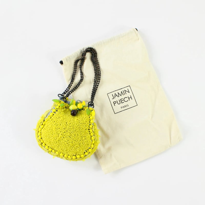 美品 JAMIN PUECH がま口 スパンコール ハンドバッグ 中古・古着通販】JAMIN PUECH (ジャマンピュエッシュ