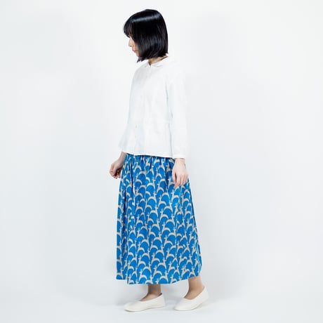 ロングスカート　鹿