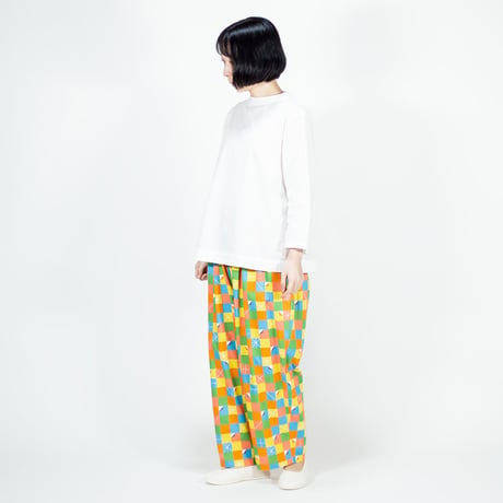 ゆったりパンツ　折り紙