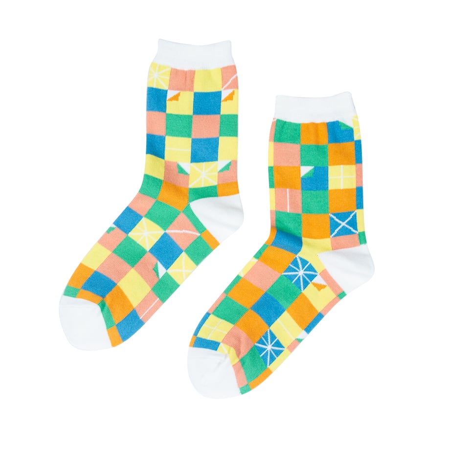 折紙設計襪款主視覺