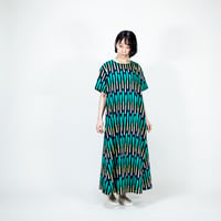 プルオーバー半袖ワンピース　九条ねぎ