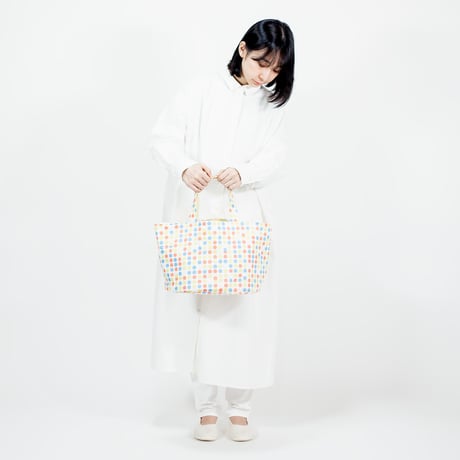 寝待月バッグ　こんぺい糖