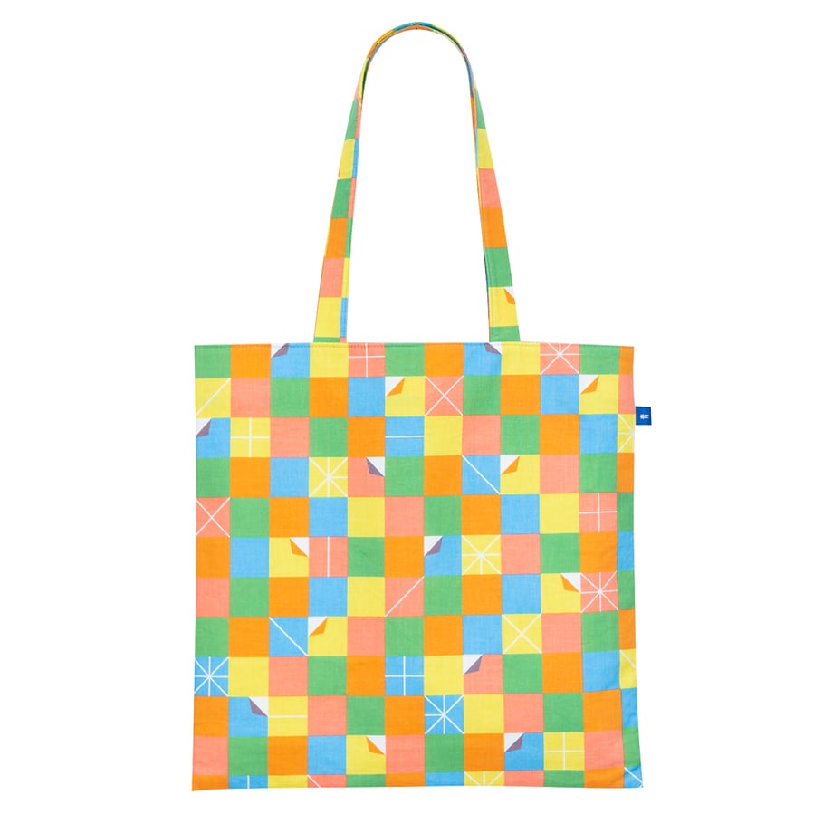 折紙正方形托特包主視覺