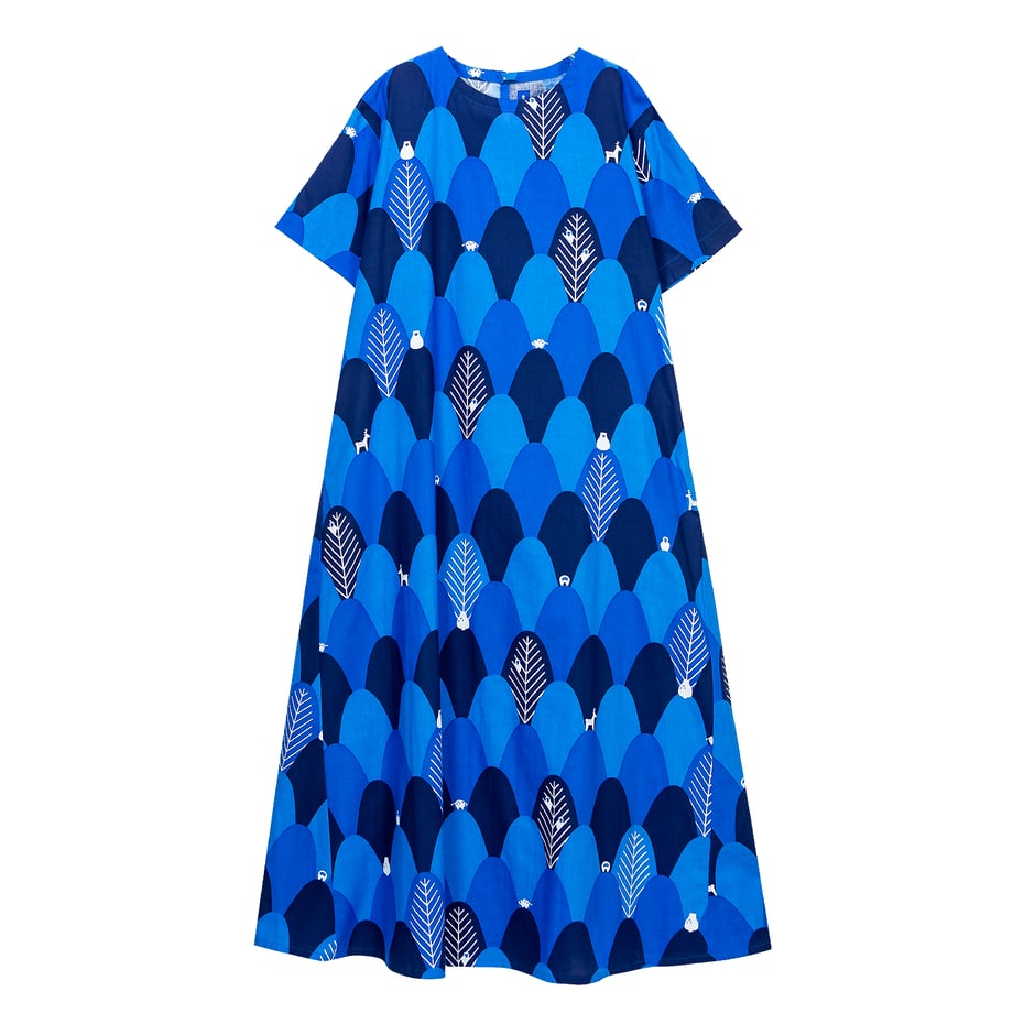 山々連身裙主視覺