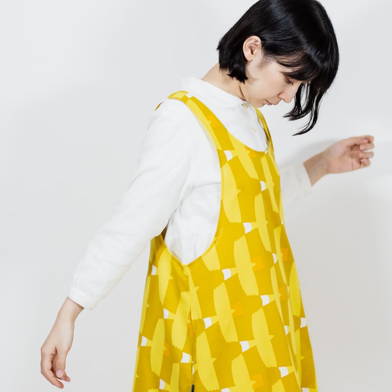 口豪奢 yellow pelota ワンピース エプロン 2y ワンピース 口豪奢 yellow pelota ワンピース エプロン 2y ワンピース