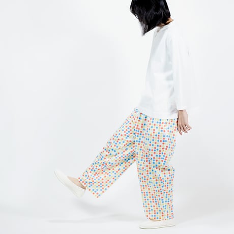 ゆったりパンツ　こんぺい糖
