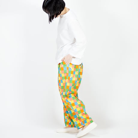 ゆったりパンツ　折り紙