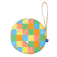 満月ポーチ　折り紙