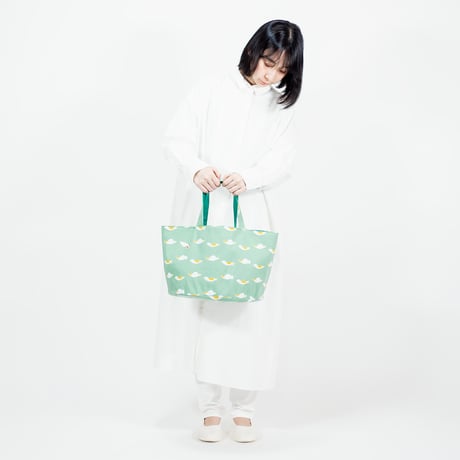寝待月バッグ　イカ