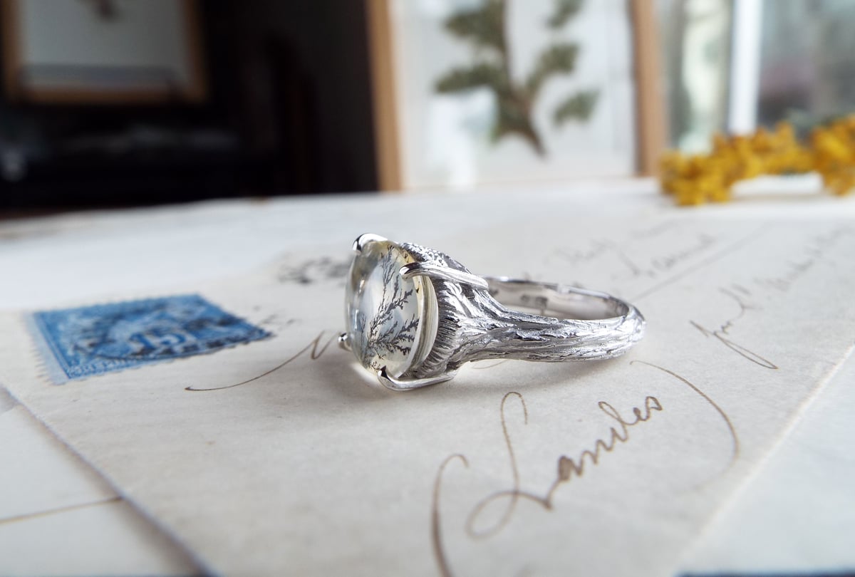 デンドリティッククォーツのリング | Namikata