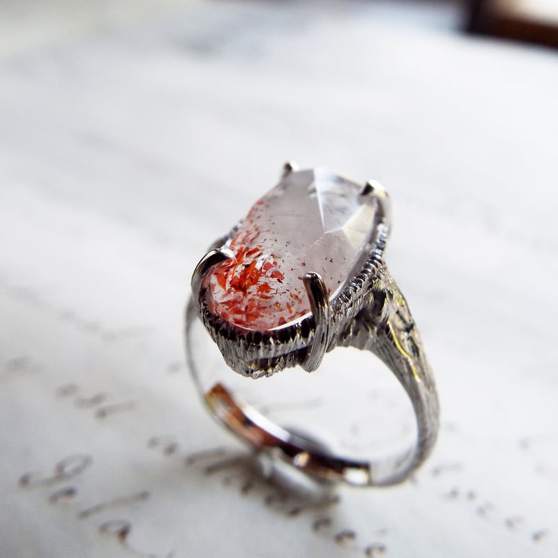 レピドクロサイトインクォーツのリング | Namikata