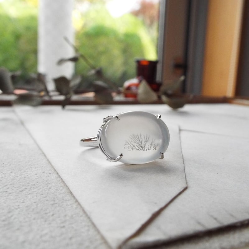 デンドリティックアゲートのリング | Namikata