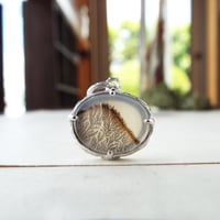 デンドリティックアゲートのペンダントトップ（かの山）