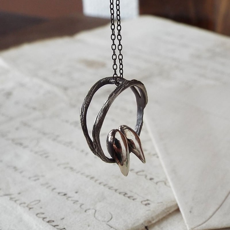 枝と鳥 ペア | Namikata