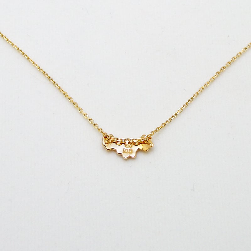 花3連のネックレス | Namikata