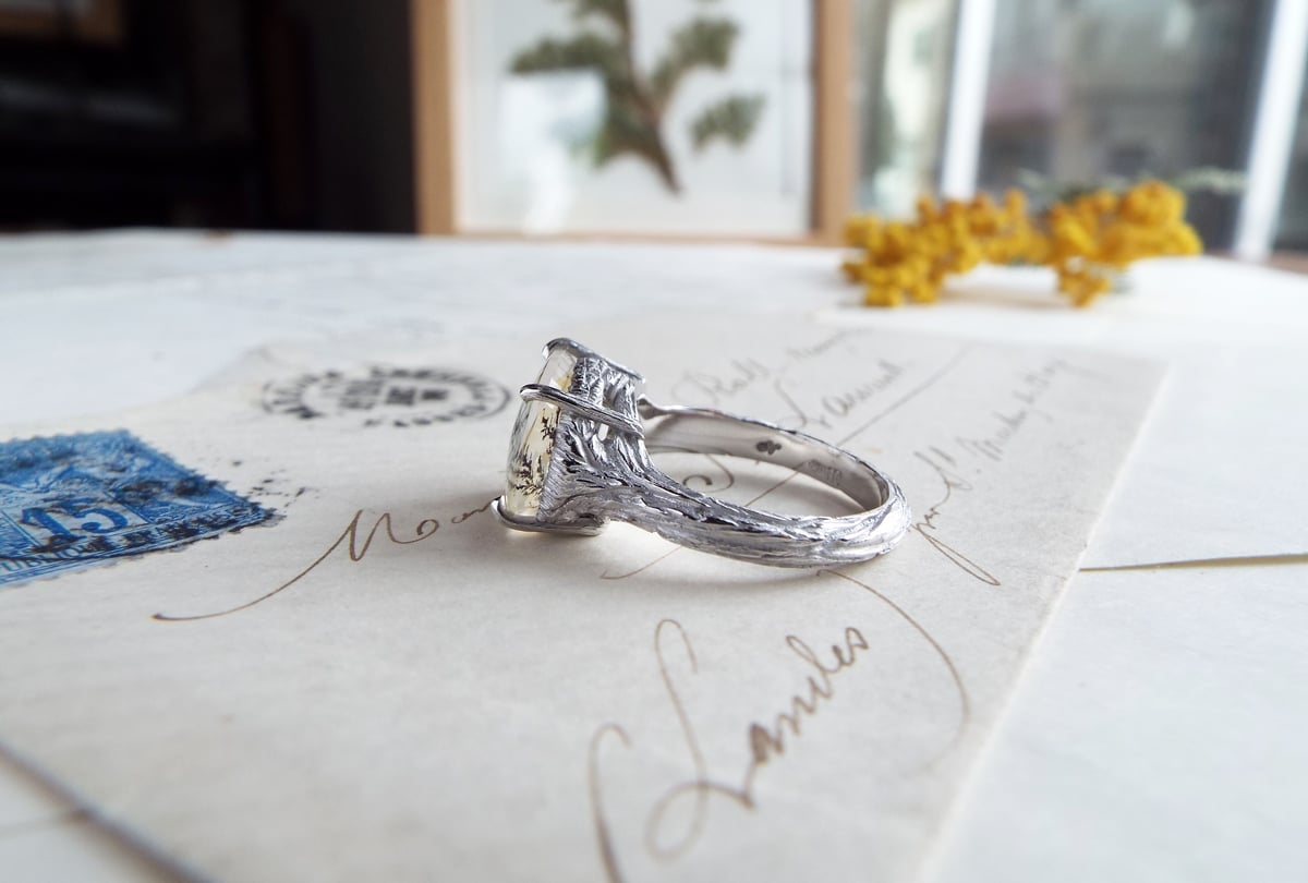 デンドリティッククォーツのリング | Namikata