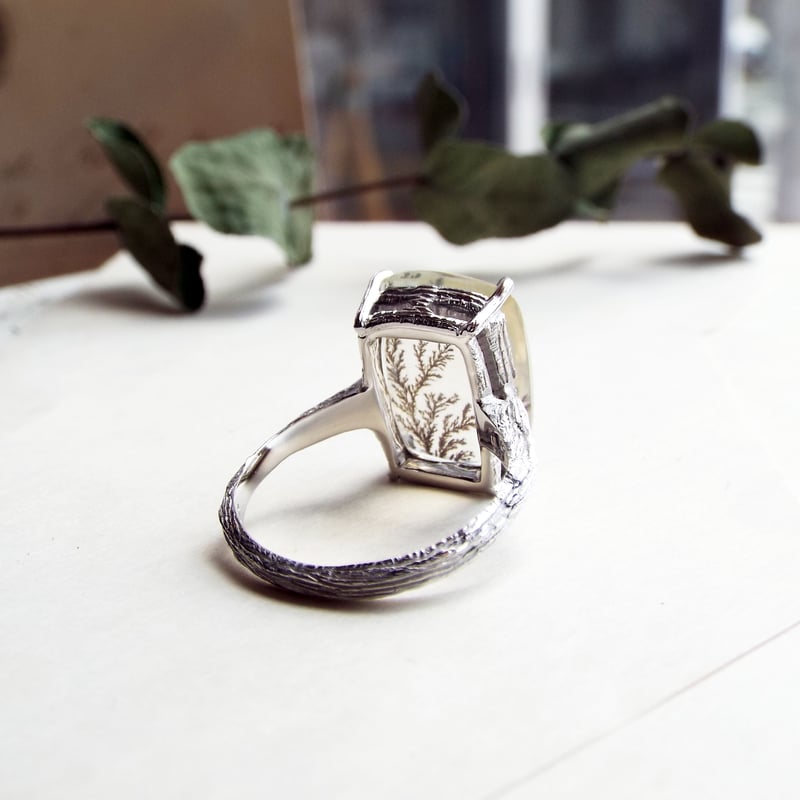 デンドリティッククォーツのリング | Namikata