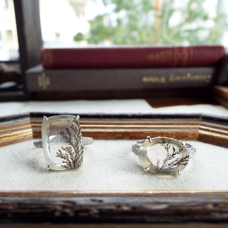 デンドリティッククォーツのリング | Namikata