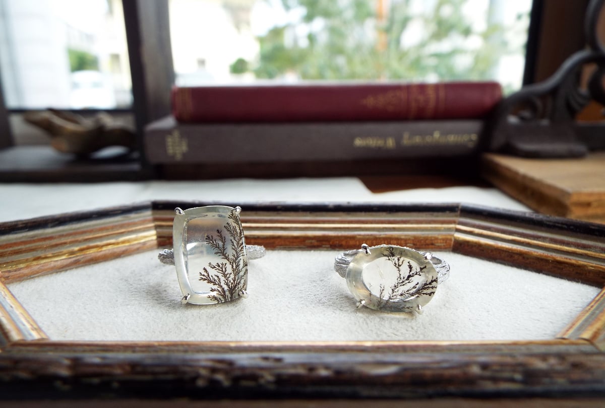 デンドリティッククォーツのリング | Namikata