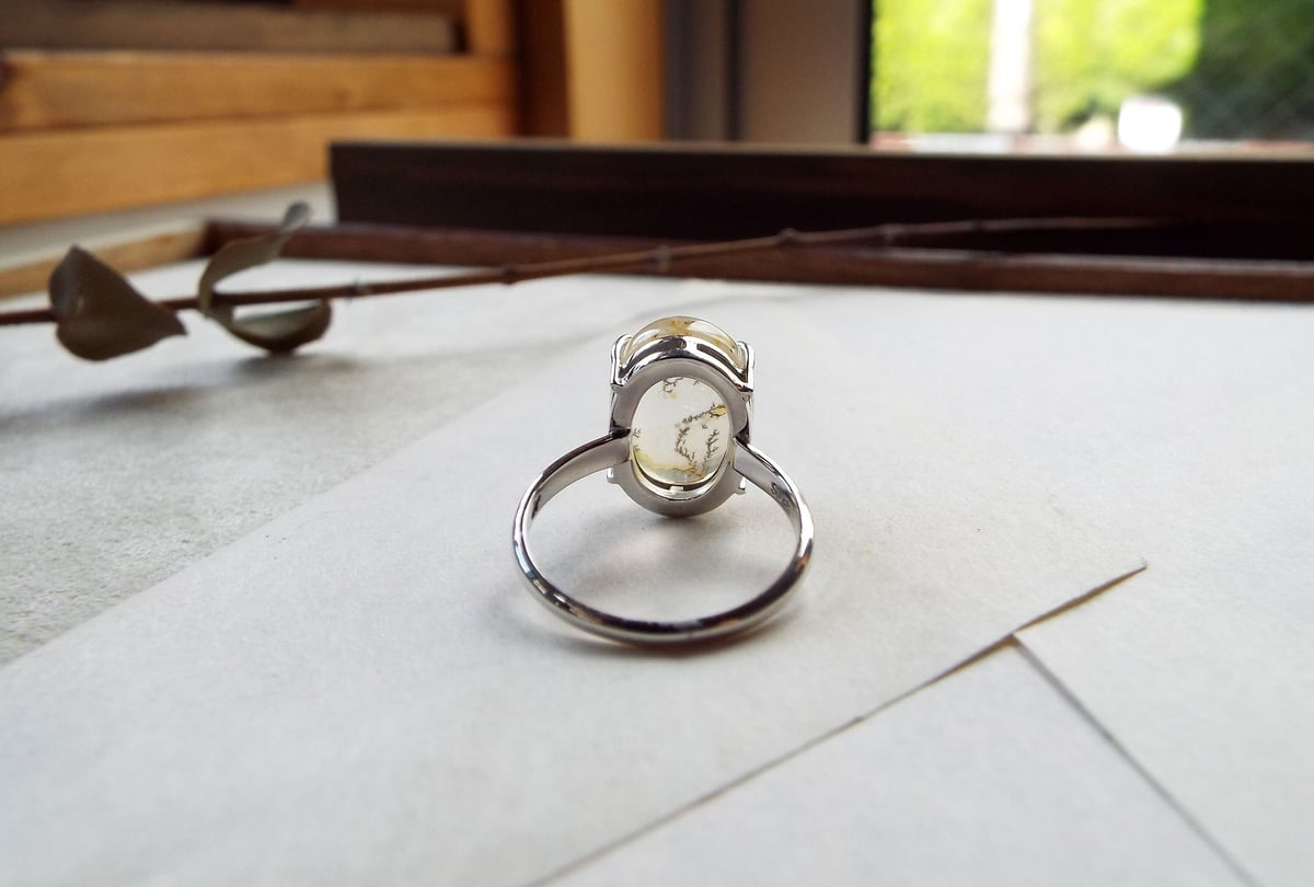 デンドリティッククォーツのリング | Namikata