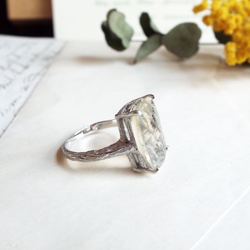 デンドリティッククォーツのリング | Namikata