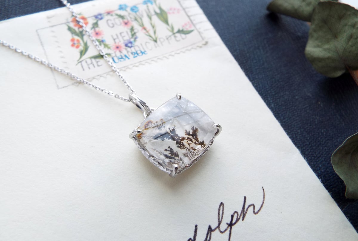 デンドリティッククォーツのネックレス | Namikata