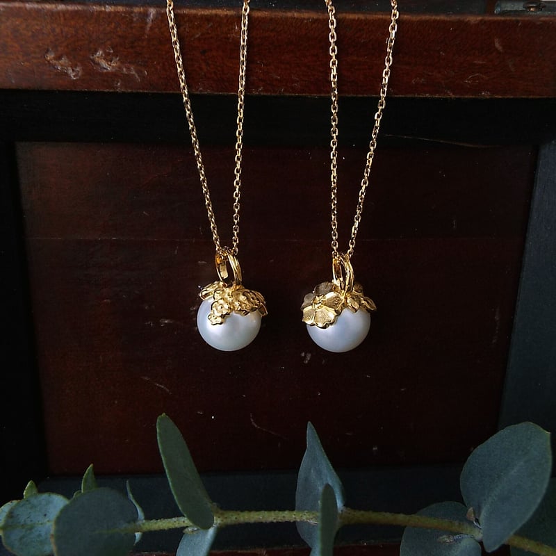 限界‼️ベトナムのパールのペンダントトップ❣️❣️12mm玉❗️14K❗️裏？に小さな傷 限界‼️ベトナムのパールのペンダントトップ❣️❣️12mm玉❗️14K