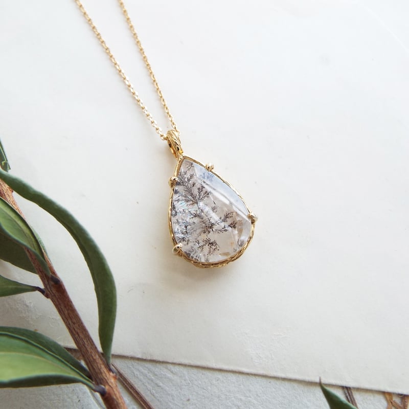 超レア❢デンドリティッククォーツの大人ブレス❥ 超レア❢デンドリティッククォーツの大人ブレス❥